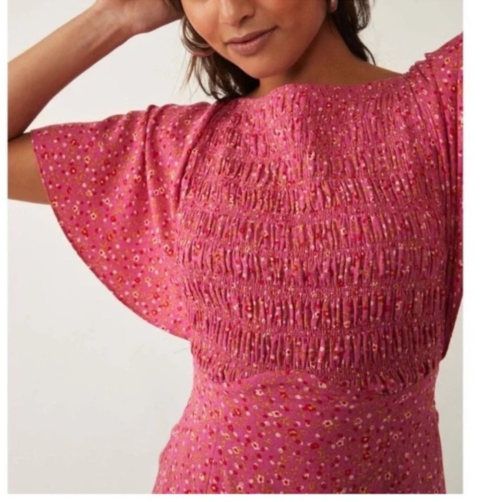 Free People Florence Mini Dress in Femme Combo - Picture 5 of 11